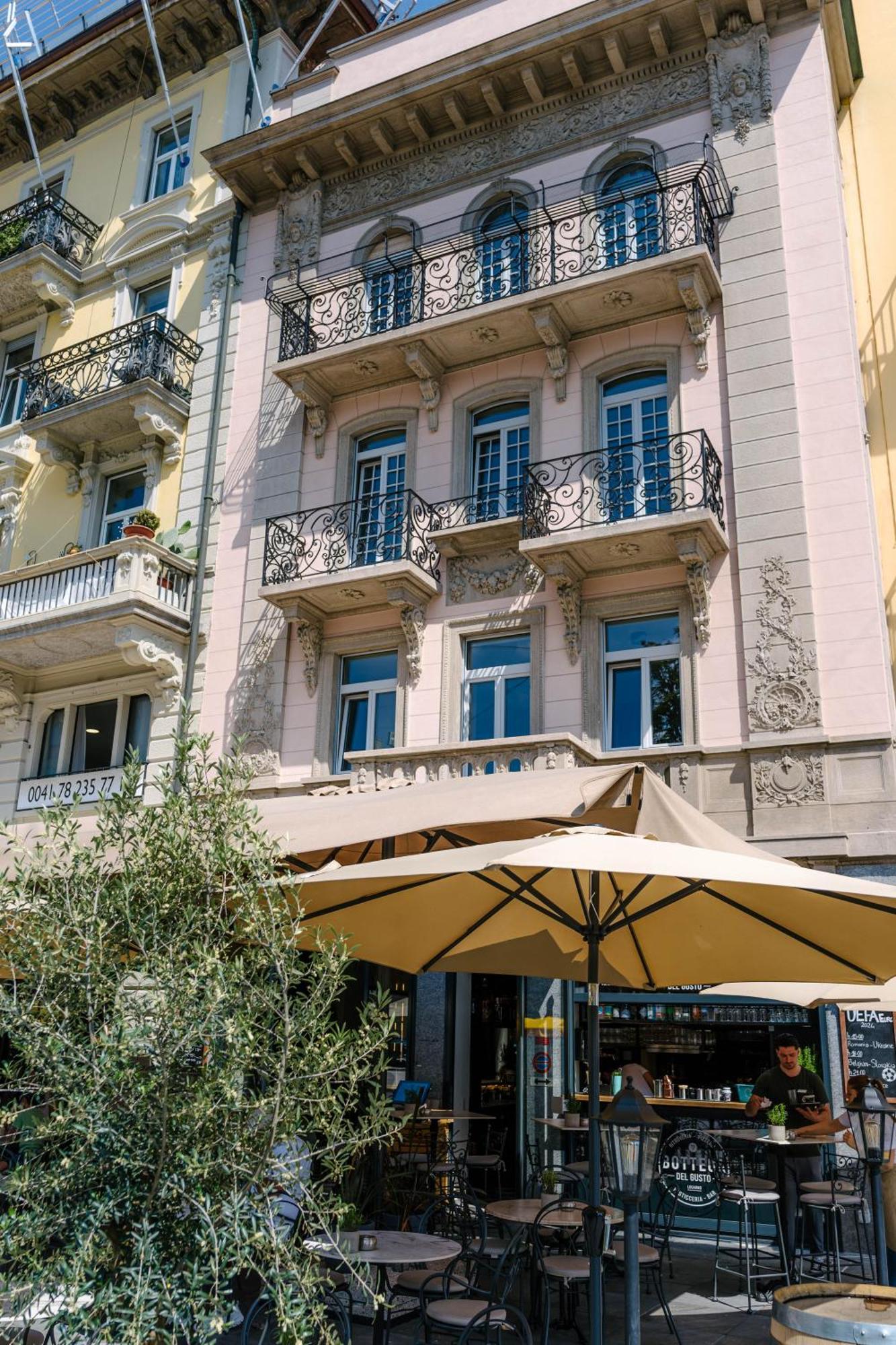 Seven Town House Boutique Hotel Locarno Exterior foto