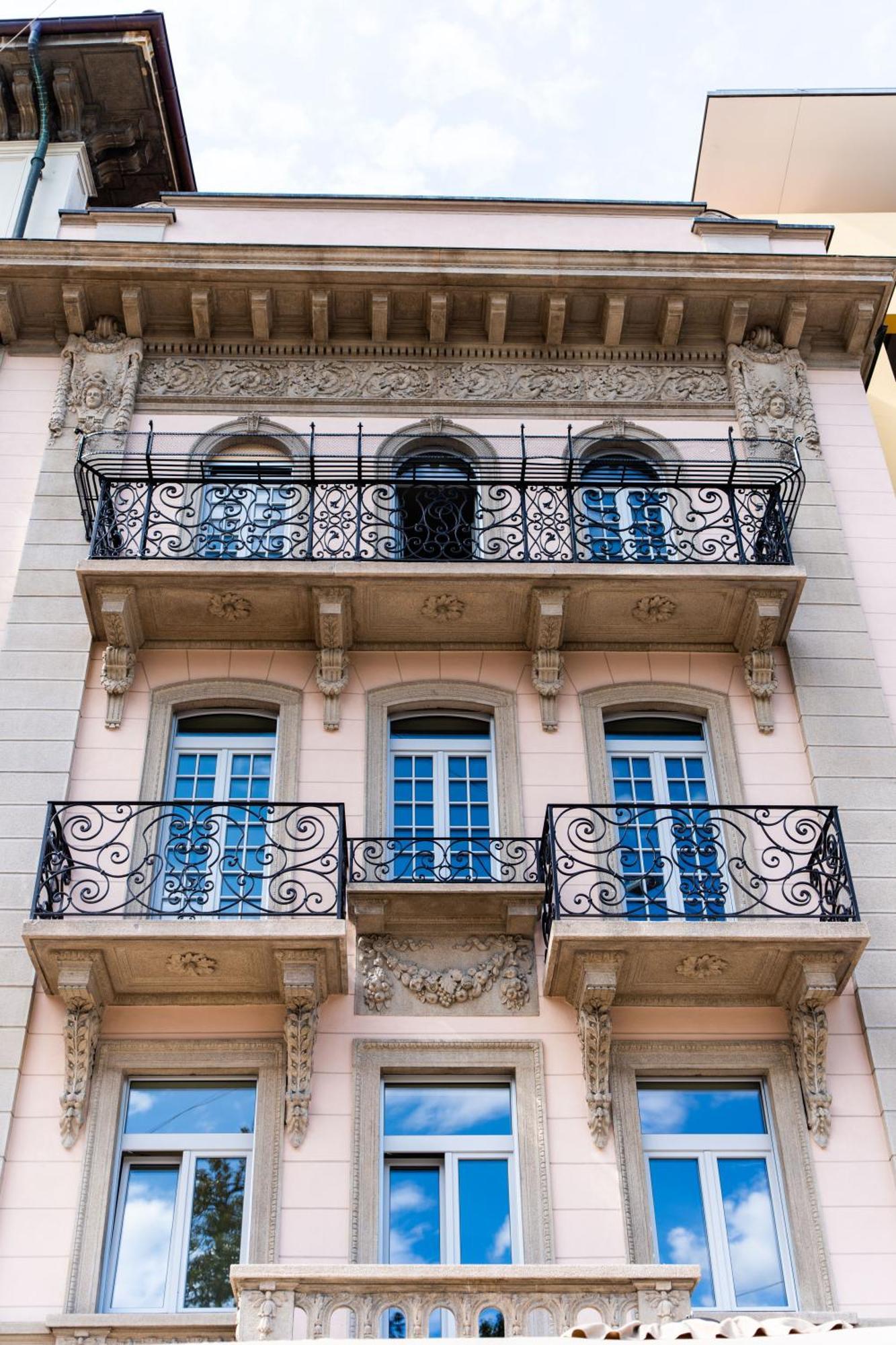 Seven Town House Boutique Hotel Locarno Exterior foto